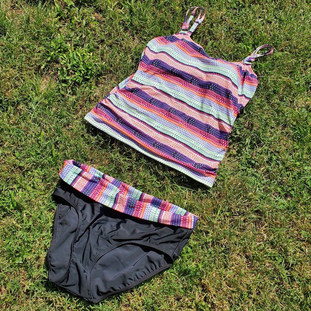 Croft and Barrow Tankini Swim Suit EUC